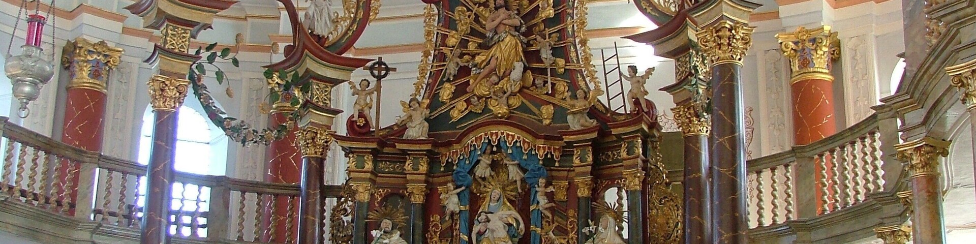 Bruderschaftskirche PrÀchtiger barocker Altar