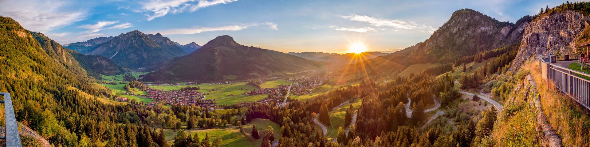 Abendstimmung in Bad Hindelang