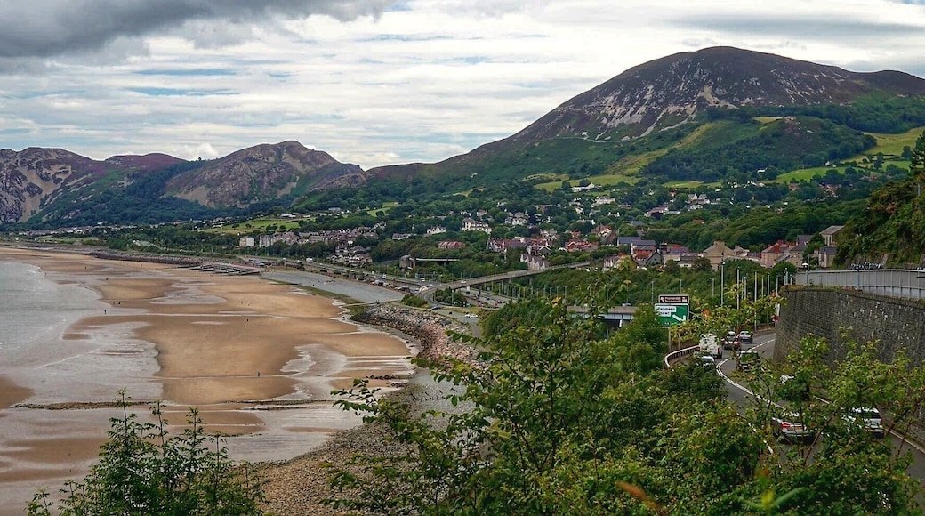 A55 running through Penmaenmawr