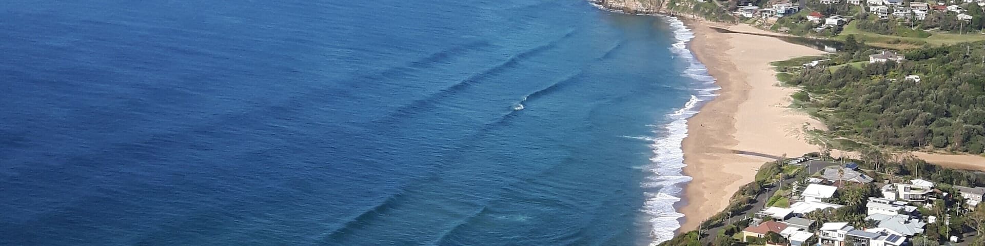 Stanwell Tops lookout in New South Wales, Australia