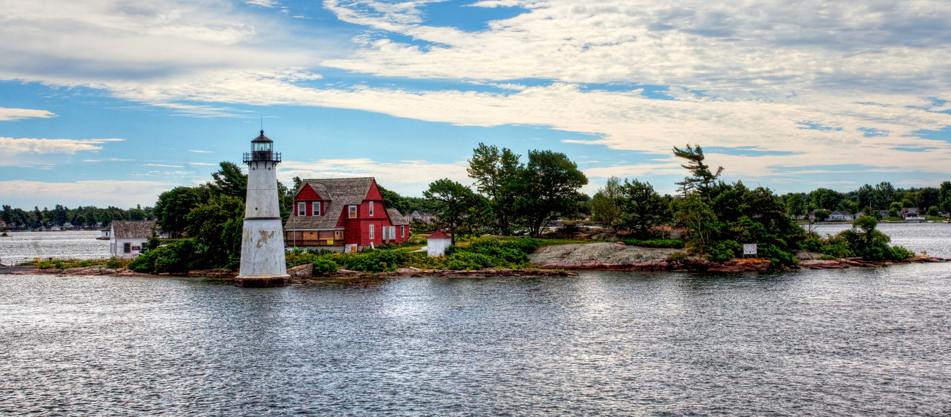 Rock Island Lighthouse in Ontario, Canada