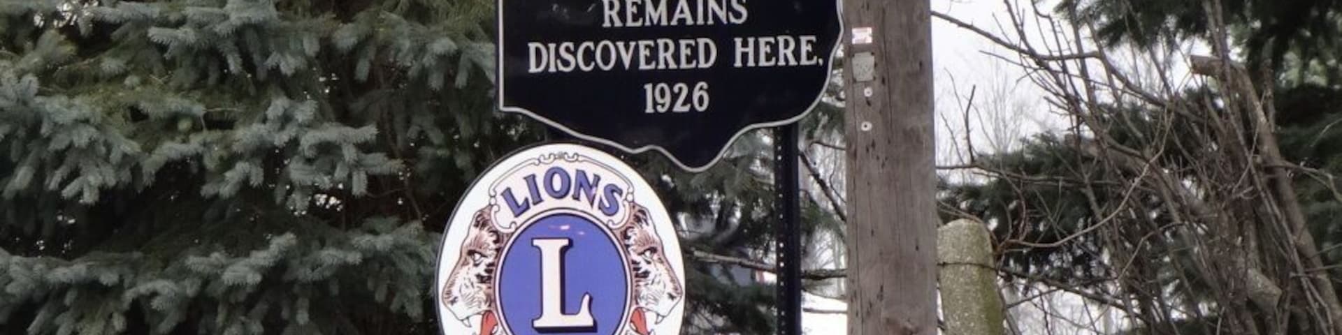 On August 12, 1926, a nearly complete mastodon skeleton was found by tenant farmer James Bailey on the farm of Friend Butt in Johnstown OH.
The mastodon was in a six foot deep peat pit. The shallow depression was once a natural pond over which then property owner Friend Butt once skated on when he was a young boy.
A Newark, OH businessman bought the skeleton and subsequently sold it to the Cleveland Museum of Natural History, where it remains on display today.
It took them a mere 113 years since their founding to reach the pinnacle of their fame. One can only imagine what 2039 has in store!