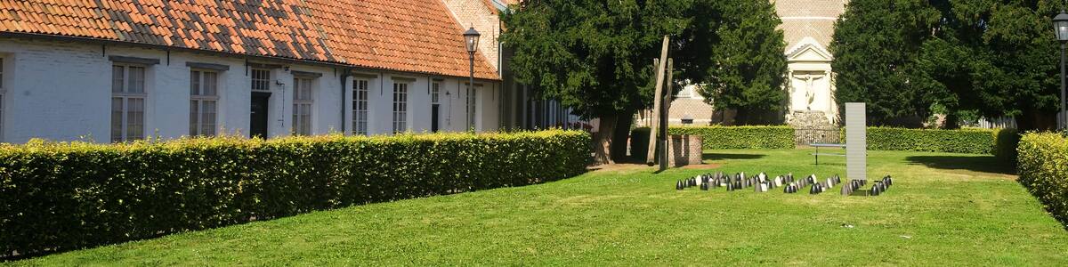 Hoogstraten beguinage, Church, Belgium, Unesco World Heritage Site.