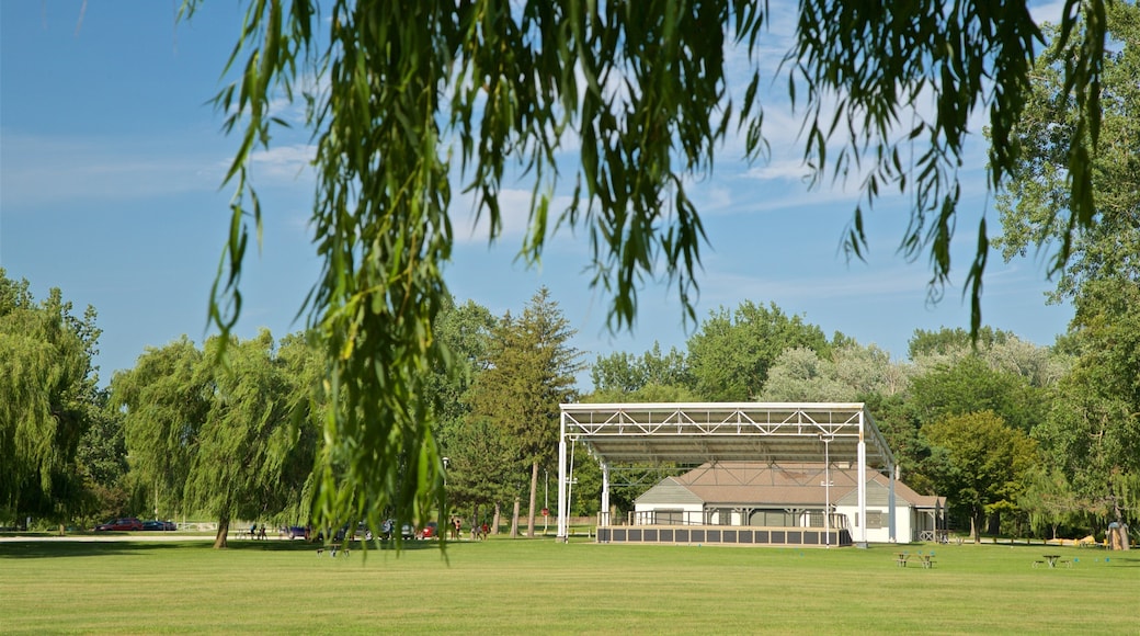 Ăle Ojibway mettant en vedette parc