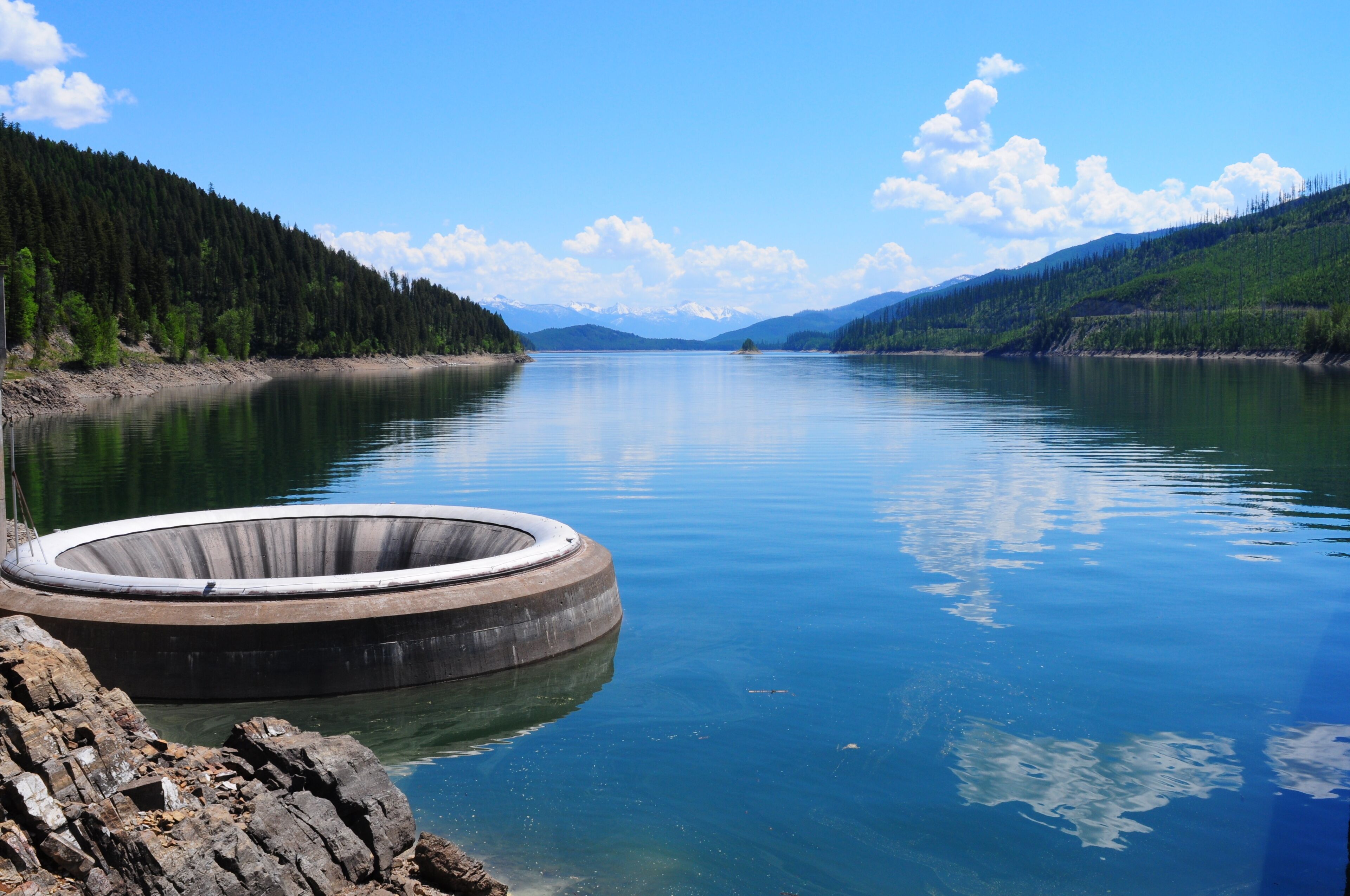 Hungry horse dam Montana