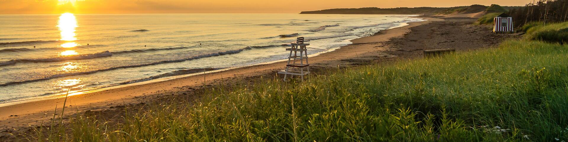 Cavendish beach in Prince Edward Island