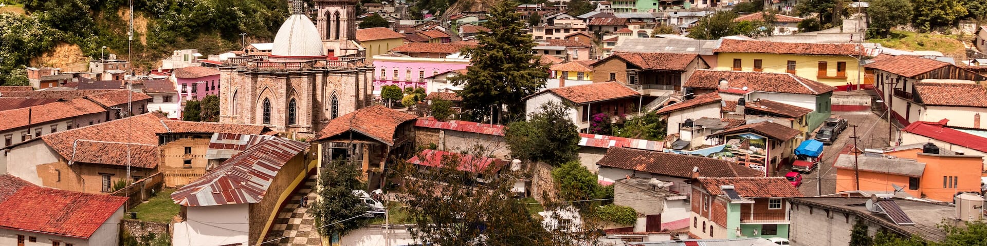Paisaje Mineral Angangueo Michoacán México