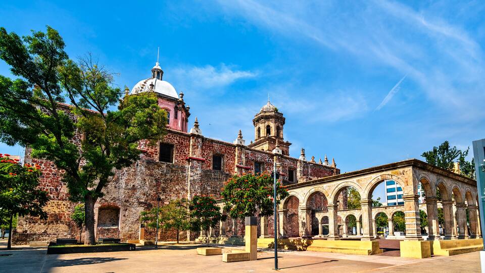 Temple and Convent of San Francisco in Guadalajara - Jalisco, Mexico