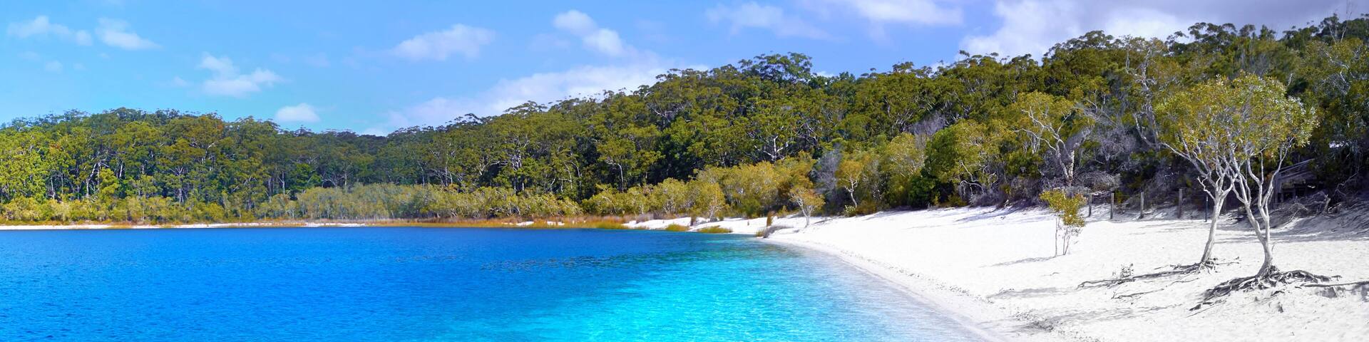 Perfect day at Lake McKenzie, Fraser Island
