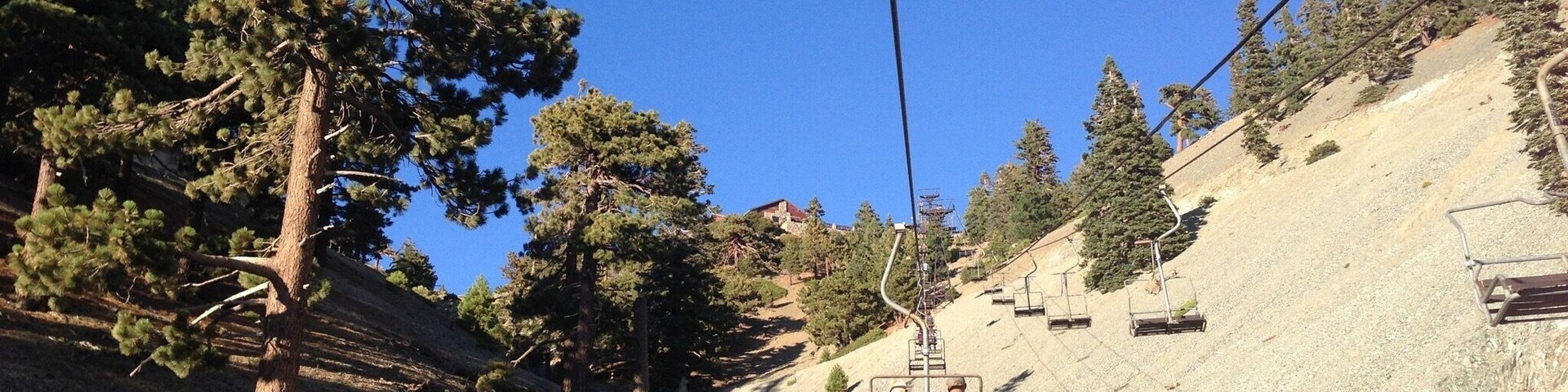 A few months back I had the opportunity to ride the Mt. Baldy ski lift ride...it was gorgeous and meditative.
