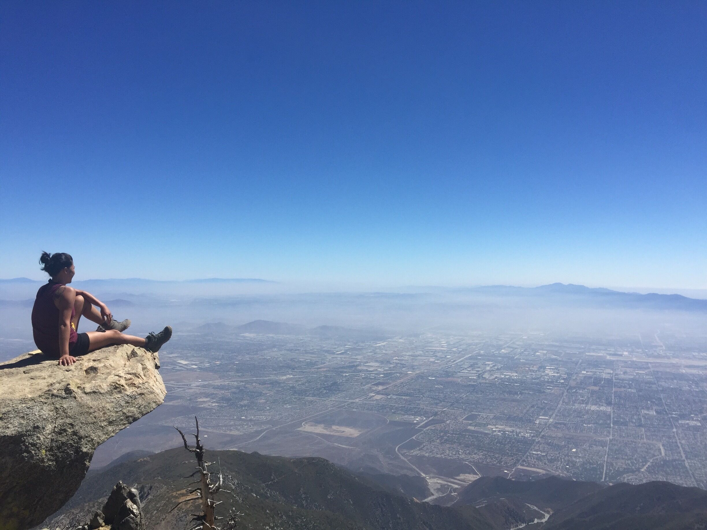8,857 ft later at Cucamonga Peak. First hike of the 6 Peak Challenge I finished ⛰