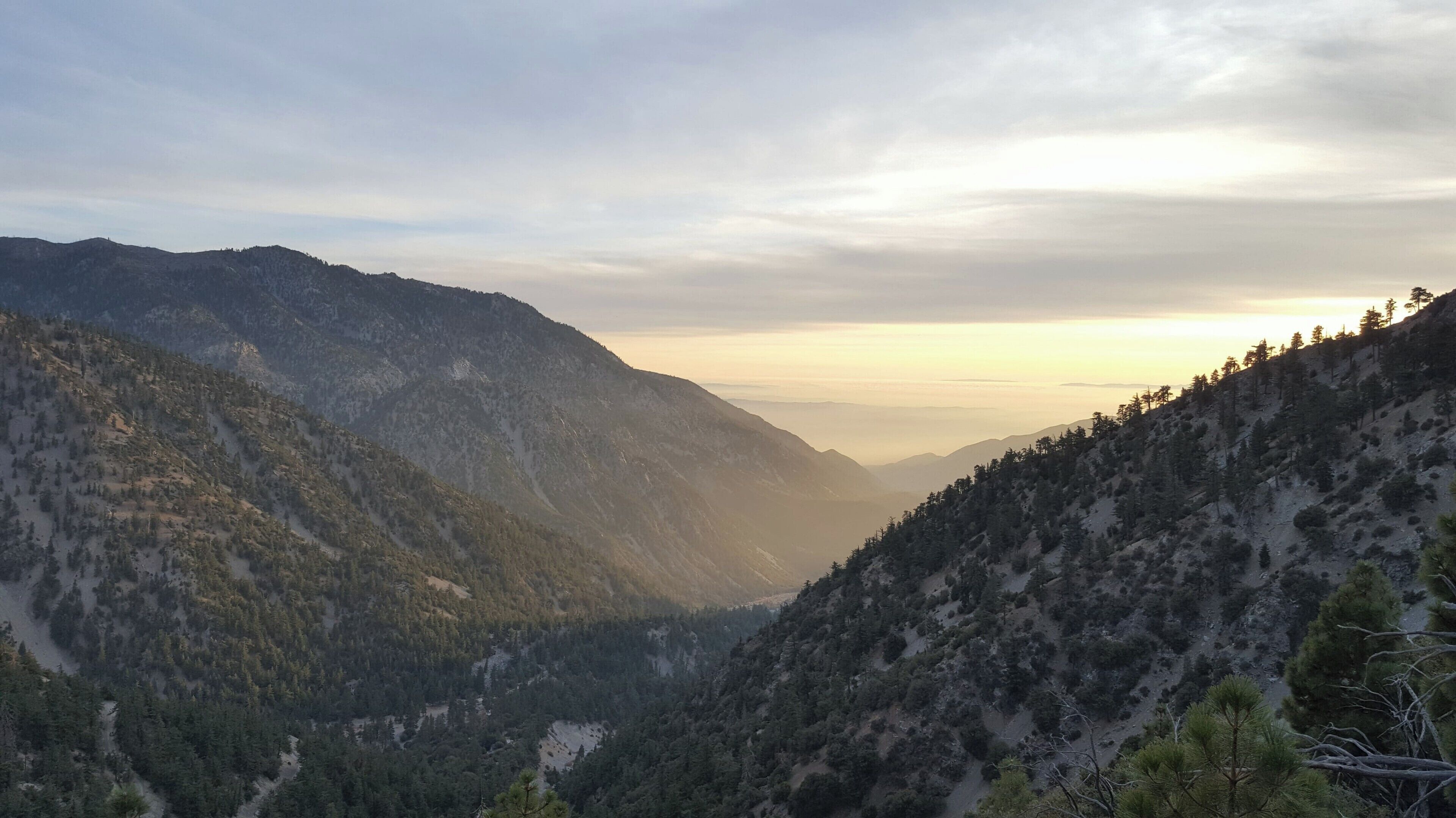 A grueling hike well worth the magnificent views of southern California.