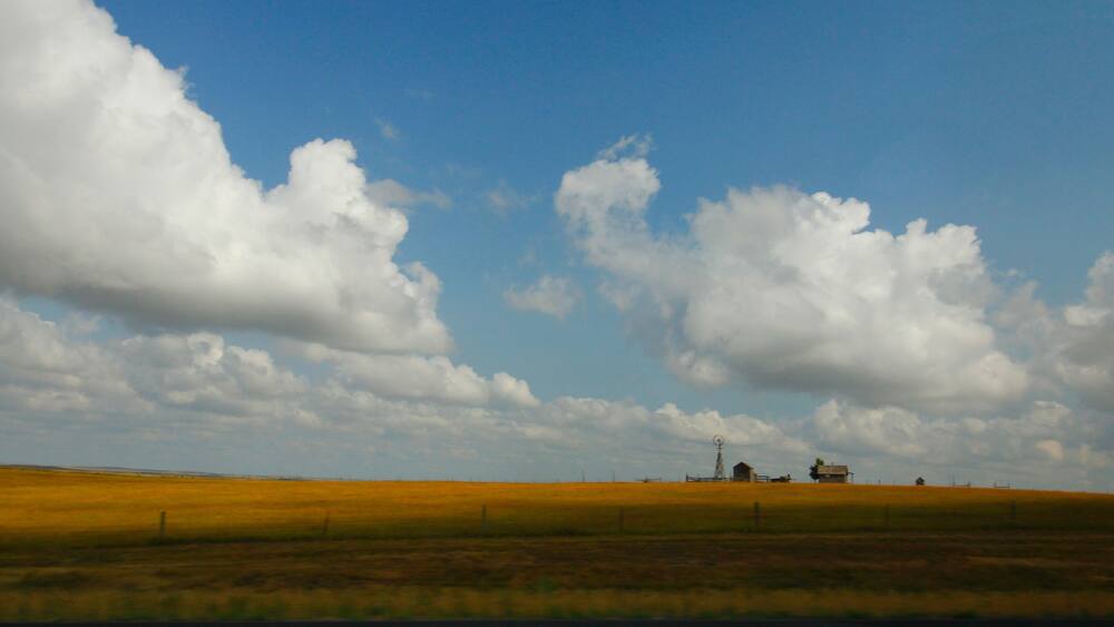 Views of the Great Plains in South Dakota