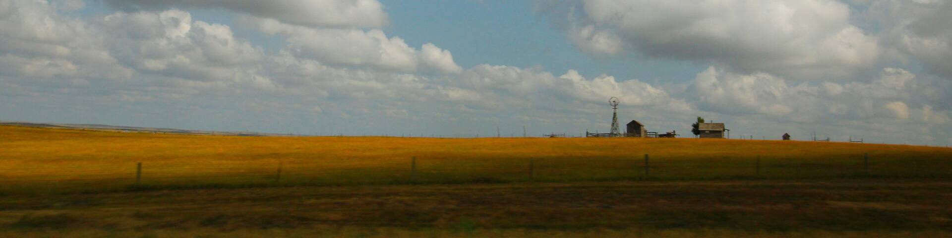 Views of the Great Plains in South Dakota