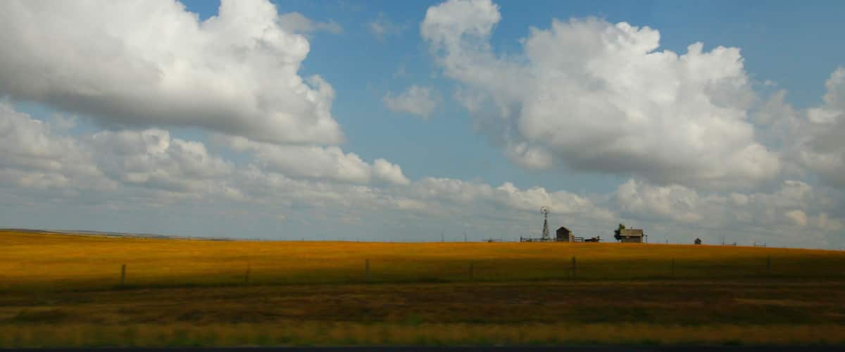 Views of the Great Plains in South Dakota