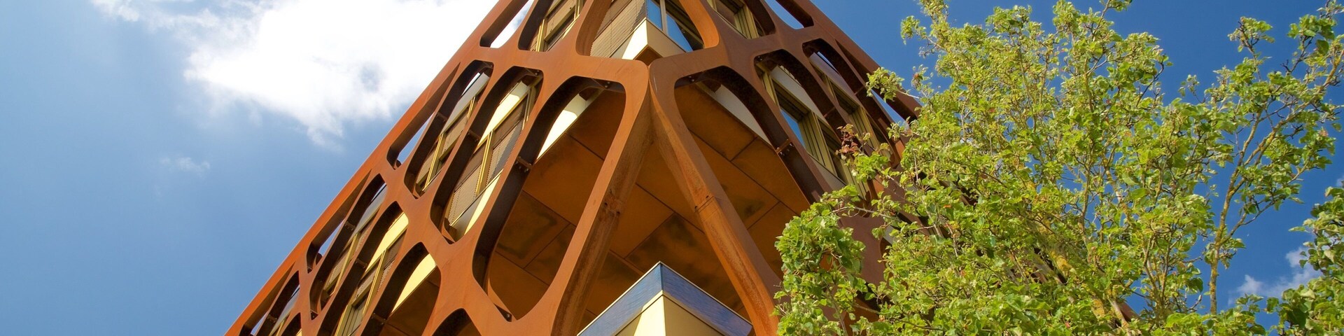 Luxemburgo caracterizando arquitetura moderna