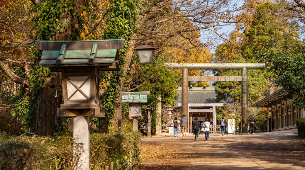 Imizu Shrine in Takaoka City, Toyama Prefecture, Japan. 射水神社。富山県高岡市