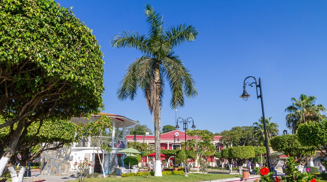 Downtown Aquismon, San Luis Potosi, Mexico