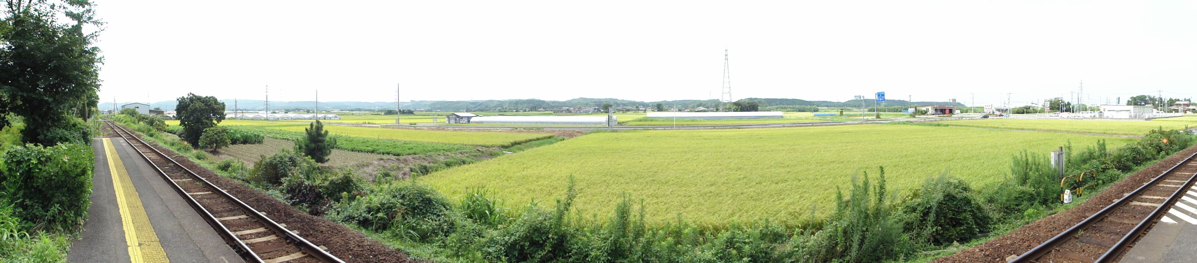下郡駅にてスイングパノラマで。