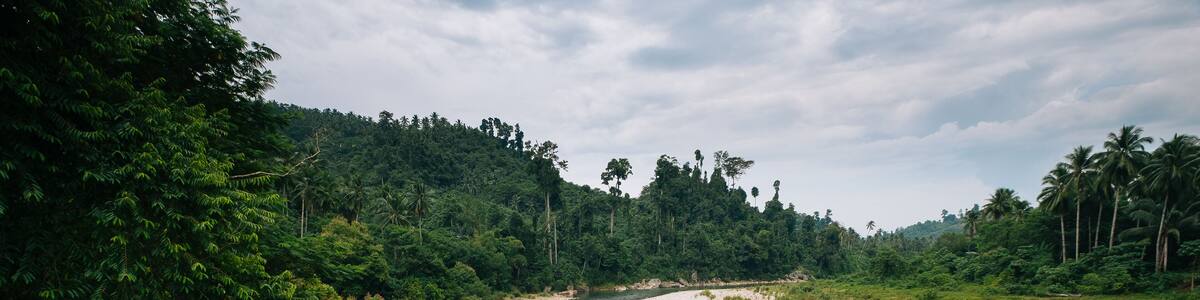 Cleanest river in Maglahus area - Philippines