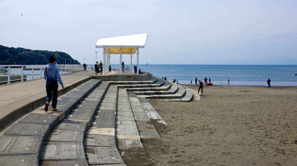 Shonan Beach in Kanagawa Prefecture, Kanto, Japan.