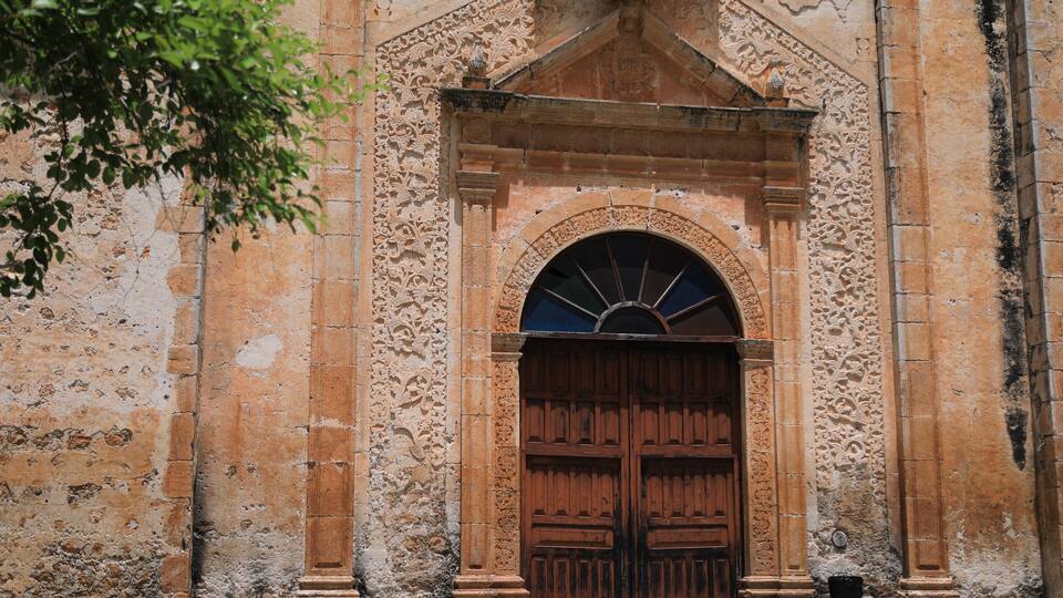 Peto cathedral yucatan, mexico