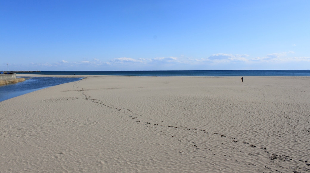 Onjuku Beach in Onjuku Town, Chiba Prefecture, Japan