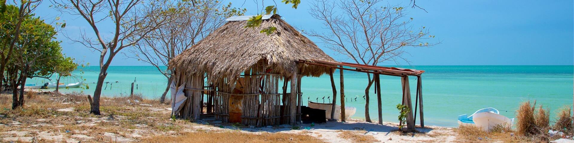 Siho Playa which includes general coastal views, a beach and tropical scenes