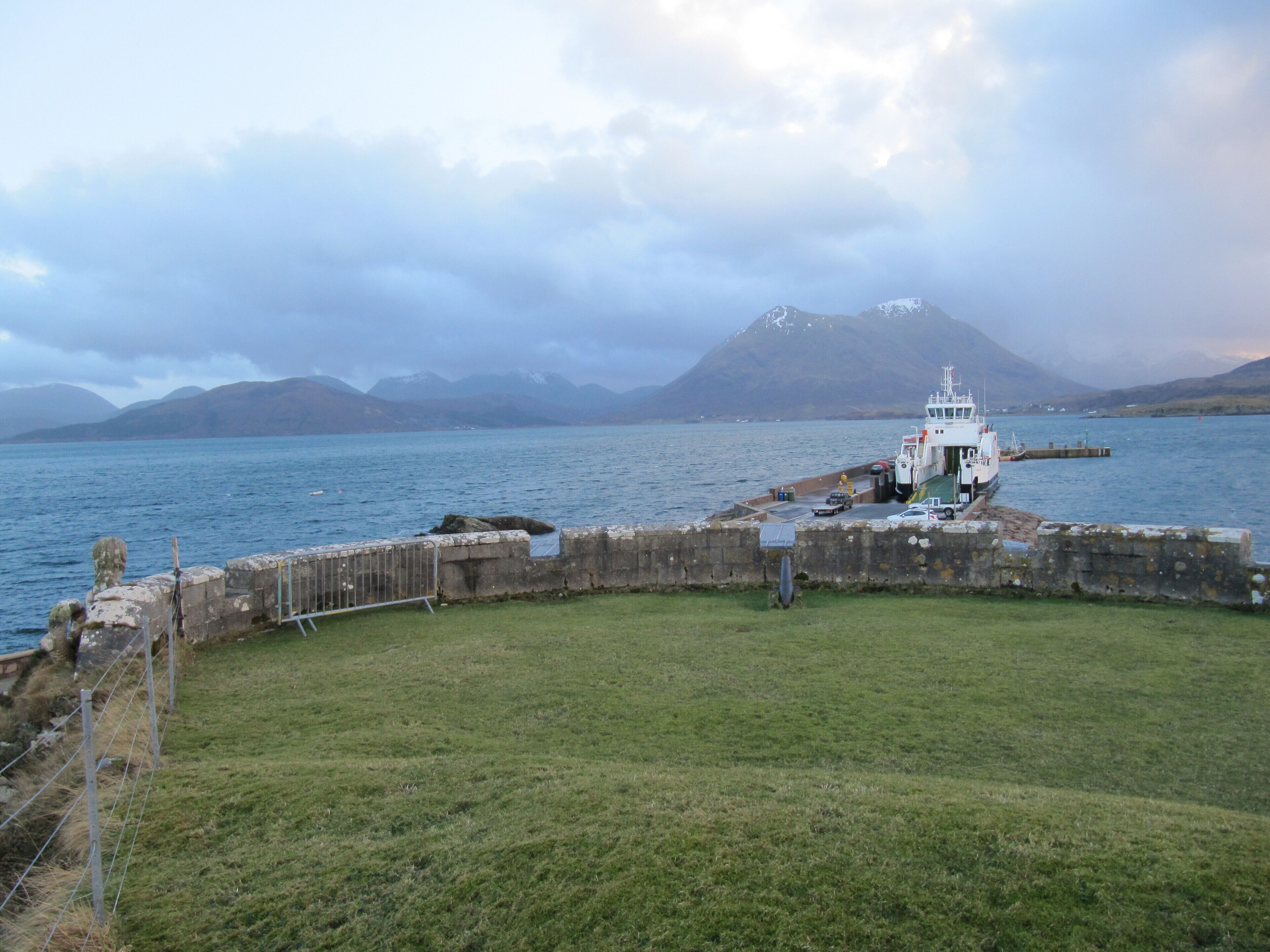 MV Hallaig at Raasay ferry terminal