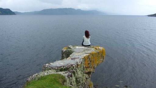 Contemplative moment.