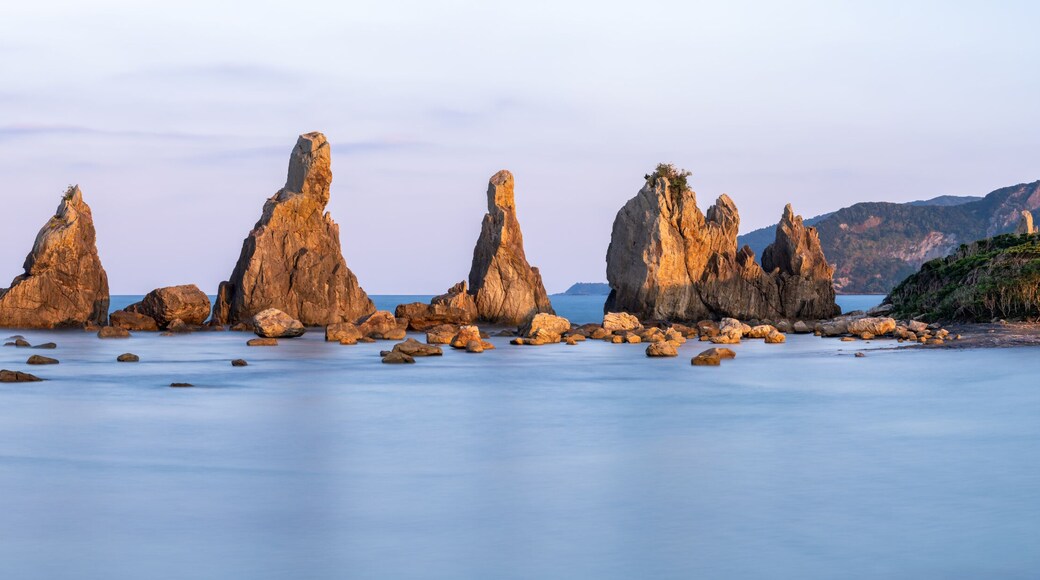 Hashiguiiwa Rocks, Kushimoto, Wakayama Prefecture, Japan