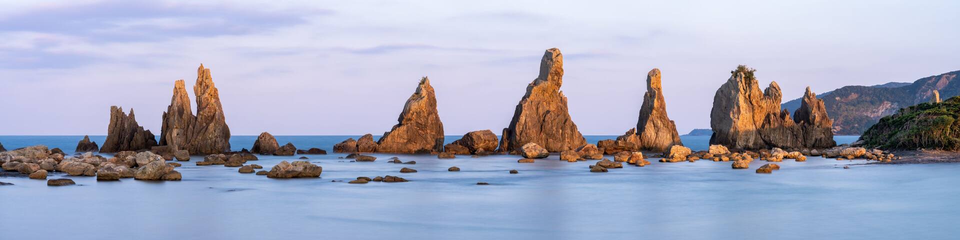 Hashiguiiwa Rocks, Kushimoto, Wakayama Prefecture, Japan