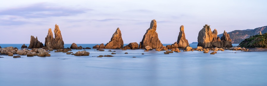 Hashiguiiwa Rocks, Kushimoto, Wakayama Prefecture, Japan