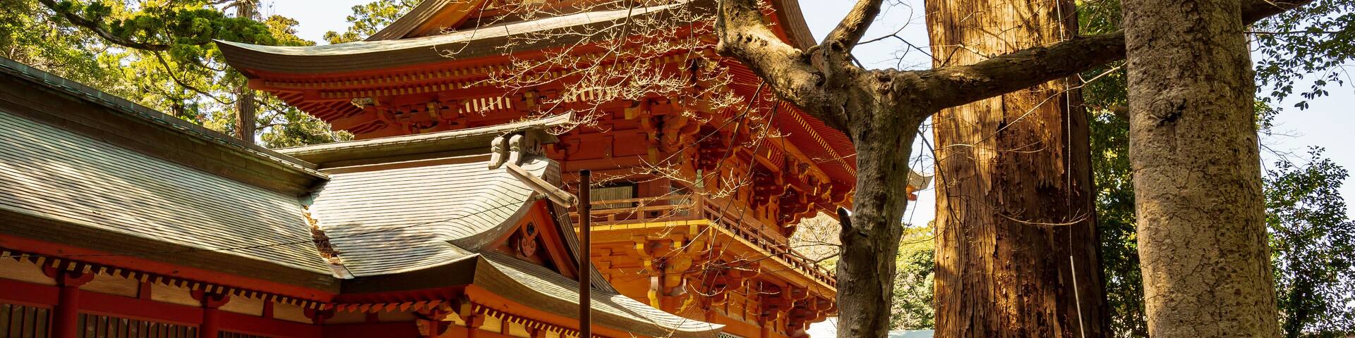 茨城 鹿島神宮の楼門