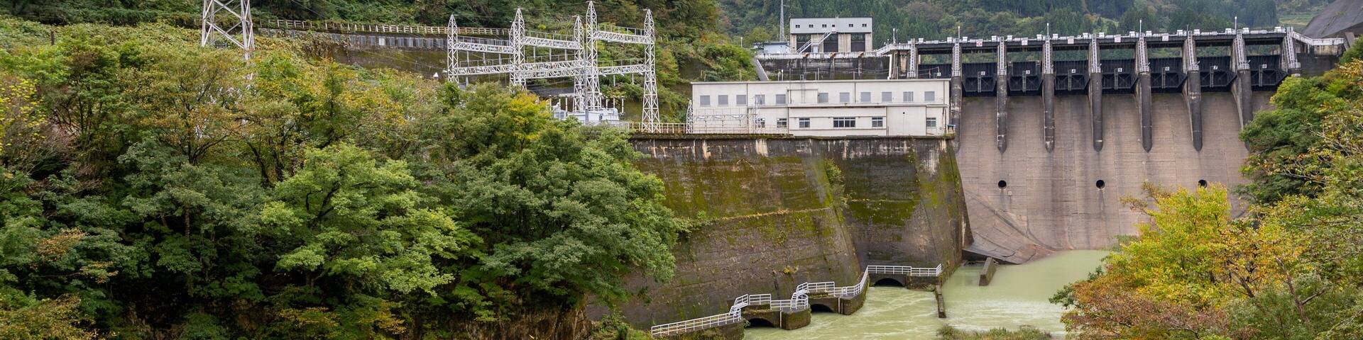 Gokayama which includes a river or creek