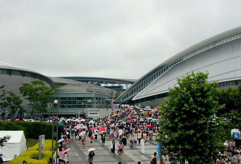 Sekisui Heim Super Arena (right), sub-Arena (left) & Miyagi Stadium