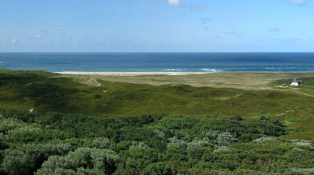View from the Lighthouse of Hörnum over southern tip of Sylt.