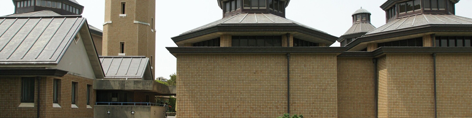 Urasoe Art Museum in Urasoe, Okinawa prefecture, Japan.