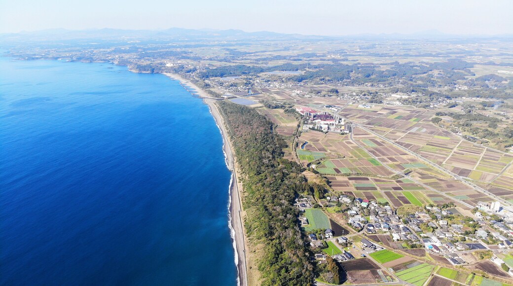 Aerial View of Satuma Peninsula, Japan