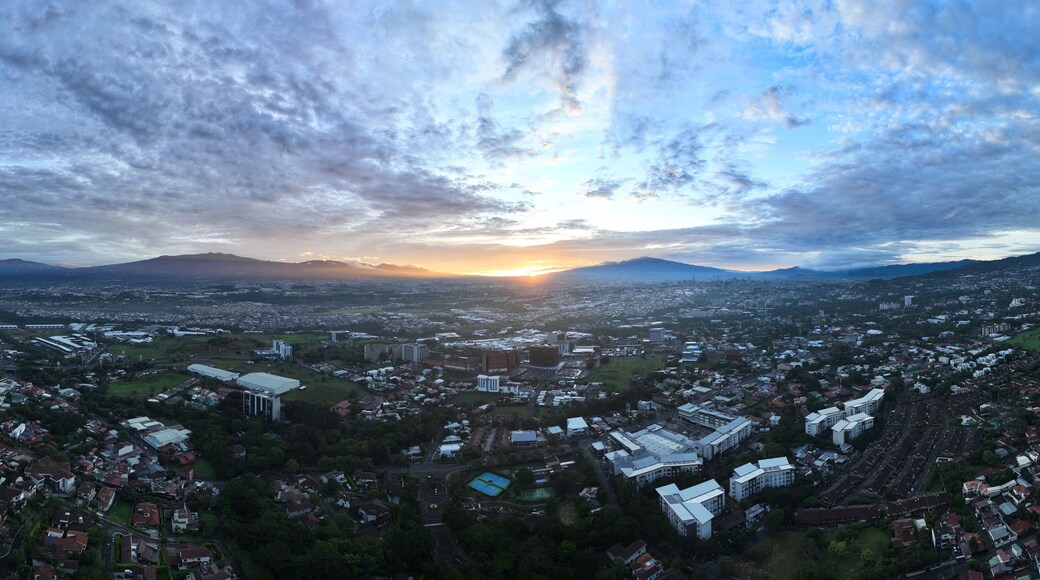 Escazú, Costa Rica: Panoramic View of San José Valley