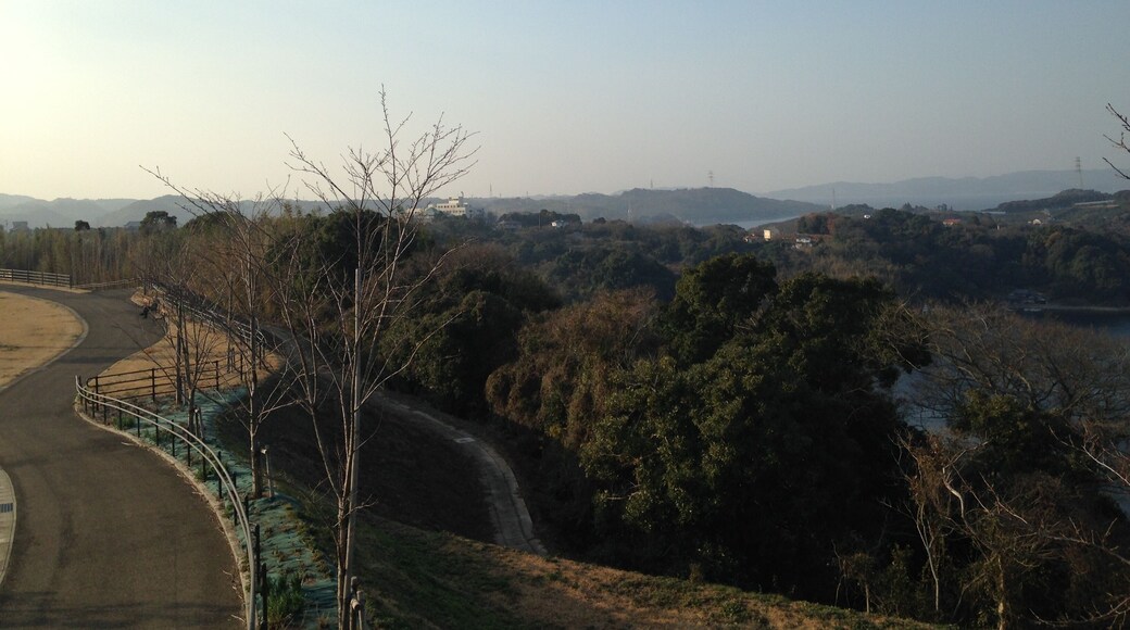 西海の丘展望台より望む針尾瀬戸