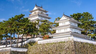 Shimabara, Nagasaki, Japan Castle.