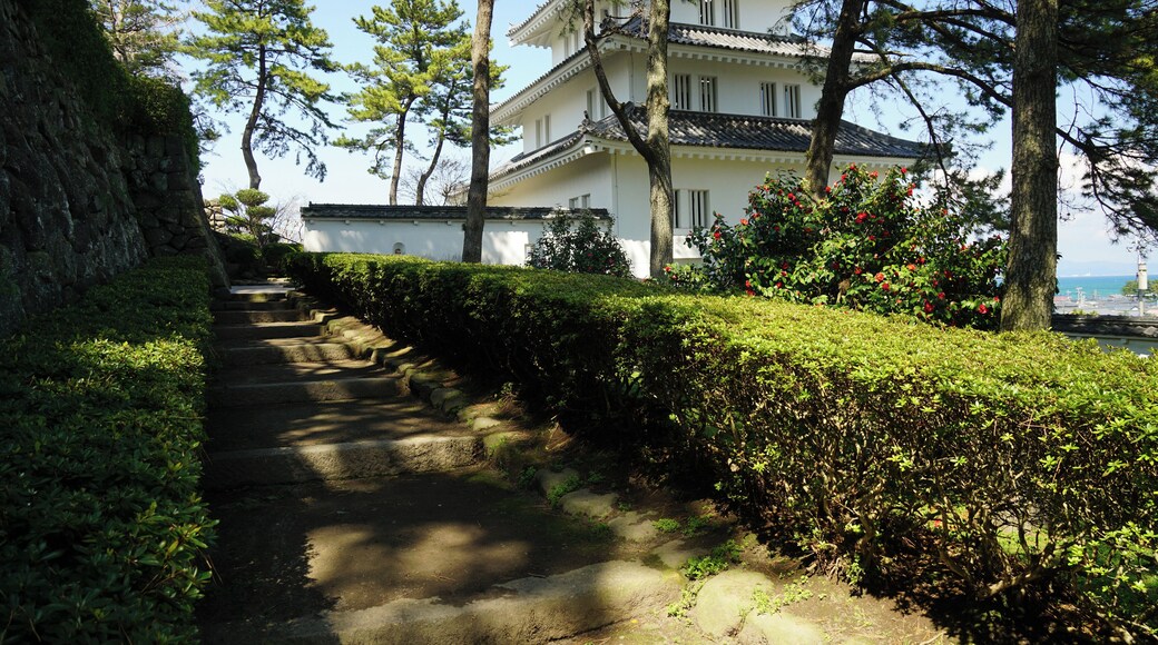 Shimabara Castle in Shimabara, Nagasaki prefecture, Japan.