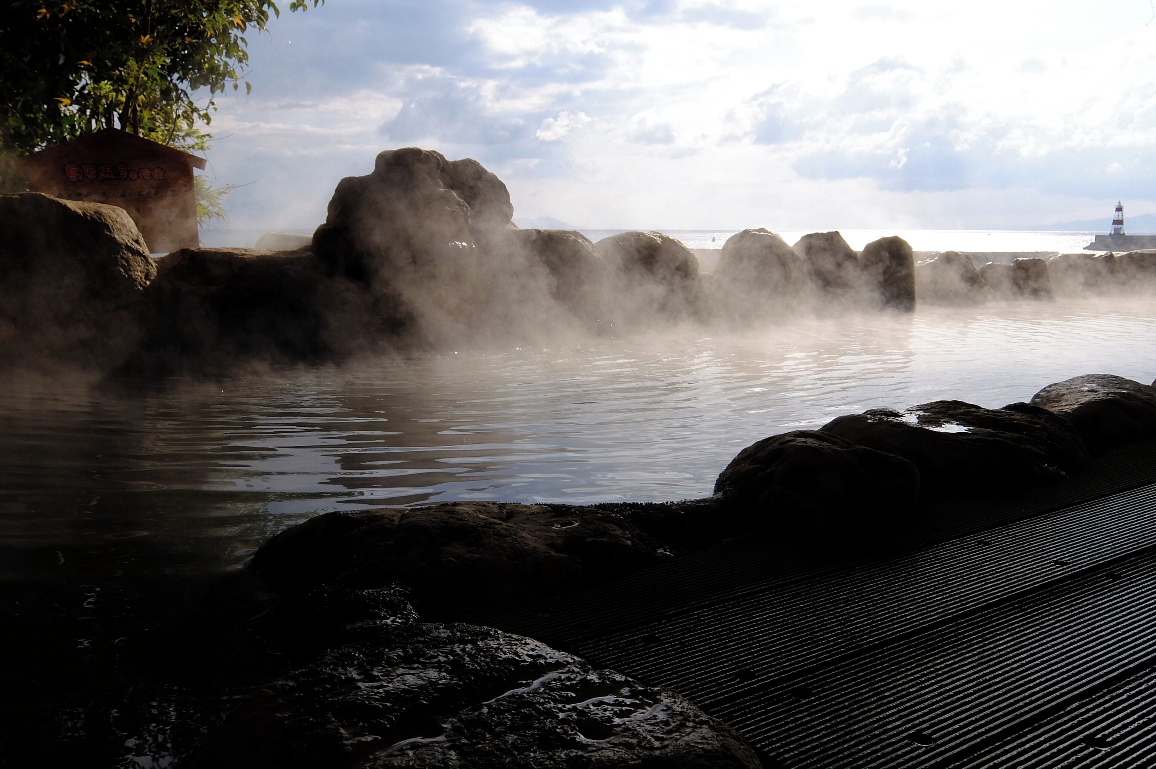 Shimabara Onsen Hotel Nampuro in Shimabara, Nagasaki prefecture, Japan.