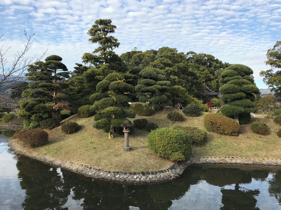 小城公園の心字池