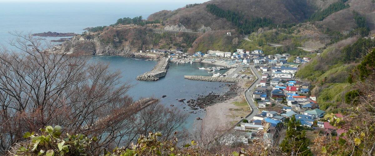 Kamo harbor, Oga Peninsula