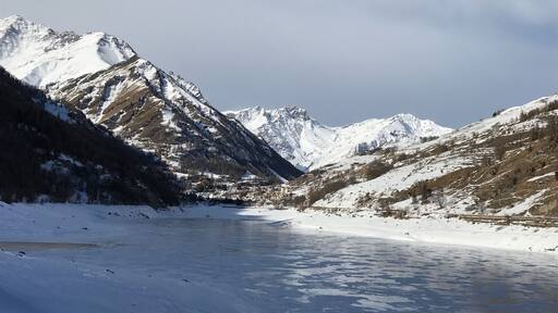 Dam created this artificial lake.