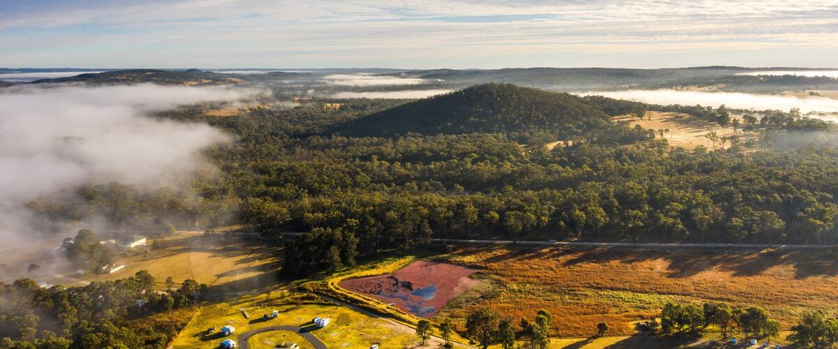 Girraween National Park featuring tranquil scenes and landscape views