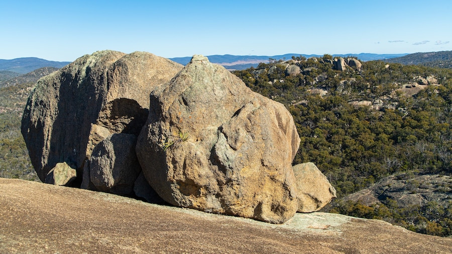 Girraween National Park featuring tranquil scenes, landscape views and mountains