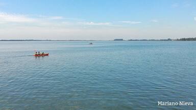 Laguna de Lobos en la provincia de Buenos Aires, Argentina. Lugar ideal para el descanso.